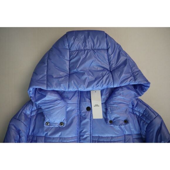 Urban Outfitters OB1649500 Women's Sz M Blue Hooded Oversized Puffer Jacket - Picture 8 of 16